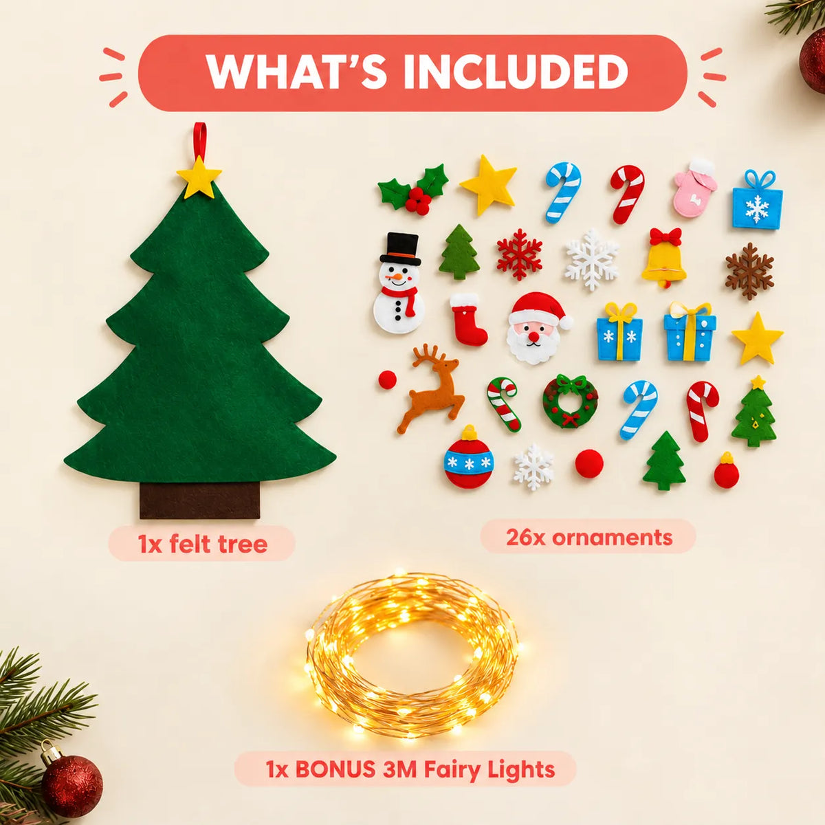 🎁🔥🎁LAST DAY 50% OFF!!🎄 Christmas Sale — The Montessori Christmas Tree Kids Will Love!