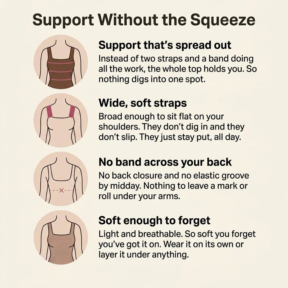 Tanks Built-In Bra Comfort Shaper Tank