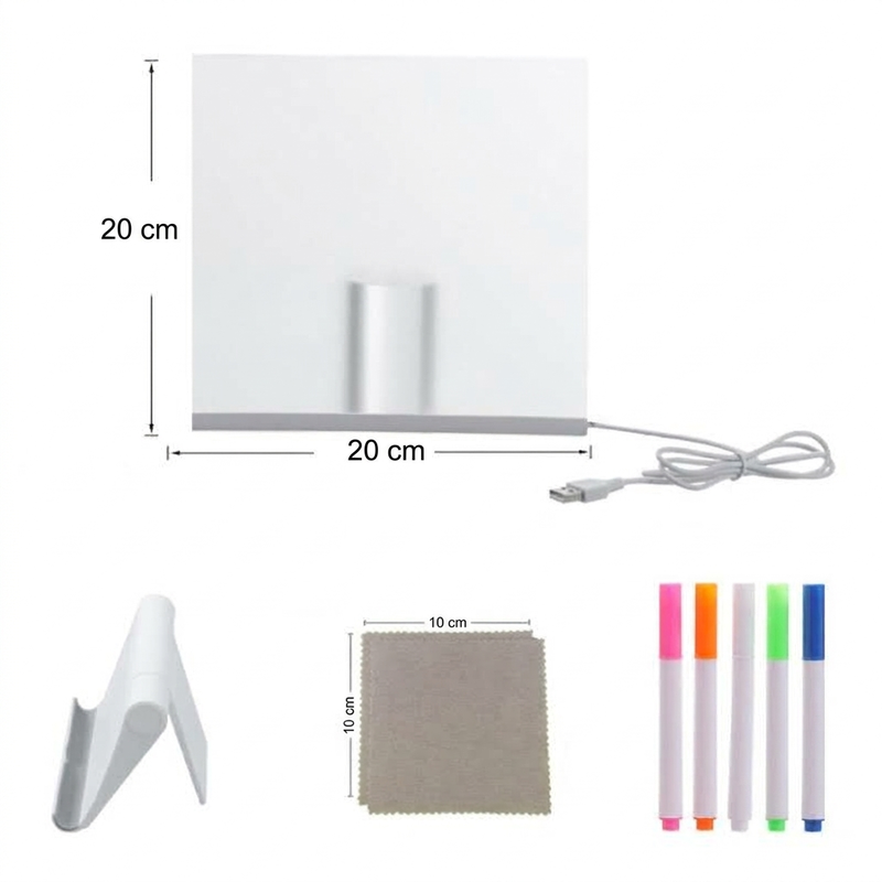 Kids LED Erasable Acrylic Drawing Board
