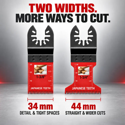 🚨 LAST DAY: Buy 3, Get 3 FREE Japanese-Tooth Oscillating Multi-Tool Blades + FREE Shipping! 🔥