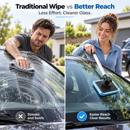 🔥 2026 HOT SALE 🎉 BUY 2 & SAVE TODAY 🚗 Dual Sided Magnetic Windshield Cleaner