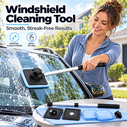 🔥 2026 HOT SALE 🎉 BUY 2 & SAVE TODAY 🚗 Dual Sided Magnetic Windshield Cleaner