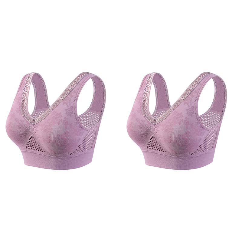 💗LAST DAY - BUY 1 GET 1 FREE/£4.99 Per item!!!🎁Pure Cotton Buttonless Comfy Lifting Bra