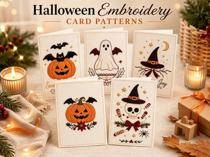 🎅Christmas Hot Sale 50% OFF! ✨🌲 🪡 Christmas Hand Embroidery Card DIY Kit | Stitch Your Way Into the Christmas Spirit ✨ 🎁