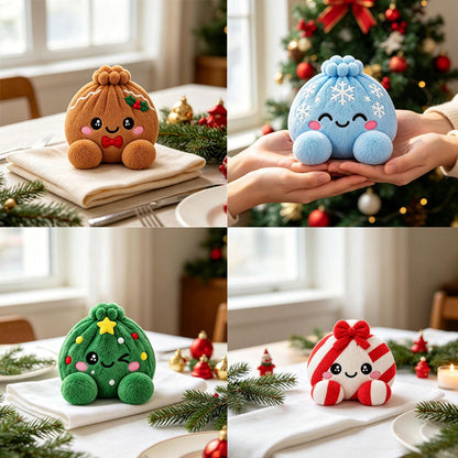 🎁🔥🎁LAST DAY 50% OFF!!Christmas Dumpling Plush Blind Box Collection