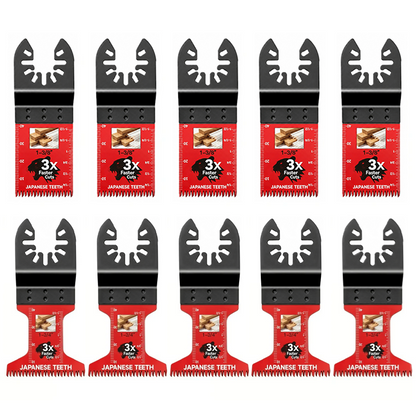 🚨 LAST DAY: Buy 3, Get 3 FREE Japanese-Tooth Oscillating Multi-Tool Blades + FREE Shipping! 🔥