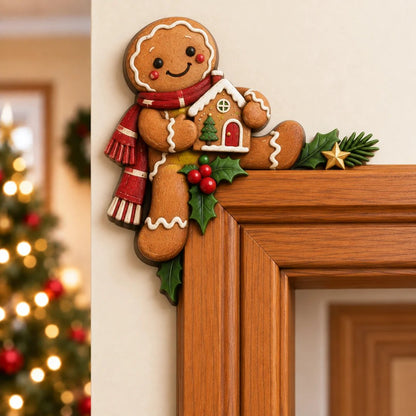🎁🔥LAST DAY 50% OFF!!✨💯Christmas Peekaboo Door Frame Corner Decor