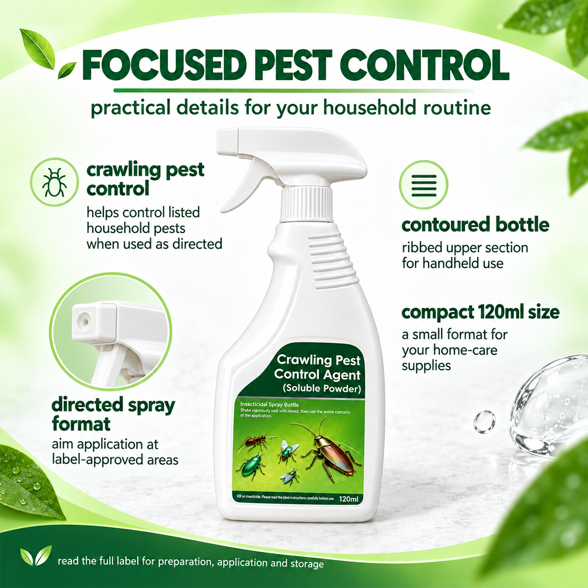 🔥 TODAY ONLY — BUY 2 GET 1 FREE 🔥 Targets 40+ Common Household Pests