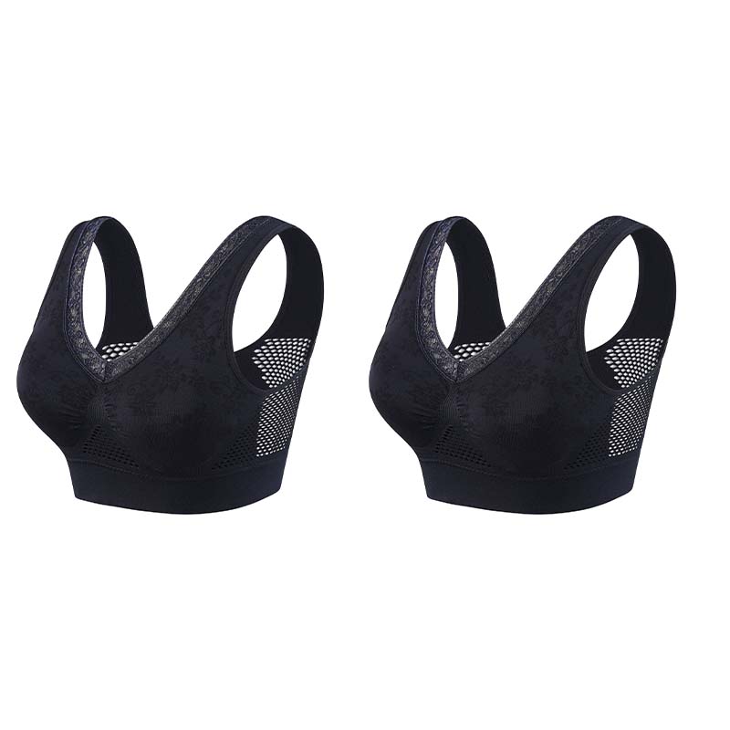 💗LAST DAY - BUY 1 GET 1 FREE/£4.99 Per item!!!🎁Pure Cotton Buttonless Comfy Lifting Bra