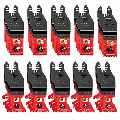 🚨 LAST DAY: Buy 3, Get 3 FREE Japanese-Tooth Oscillating Multi-Tool Blades + FREE Shipping! 🔥