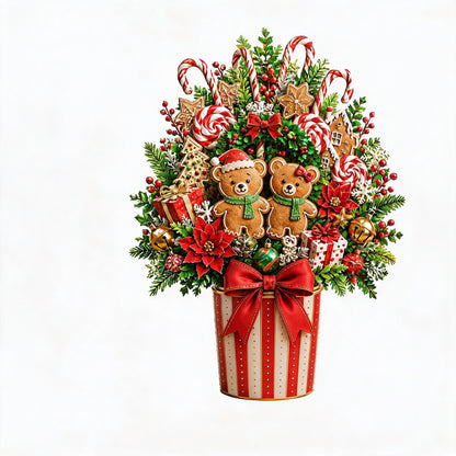 🌲Pop-Up Christmas Tree Card✨Turns Into Freestanding Festive Table Decor