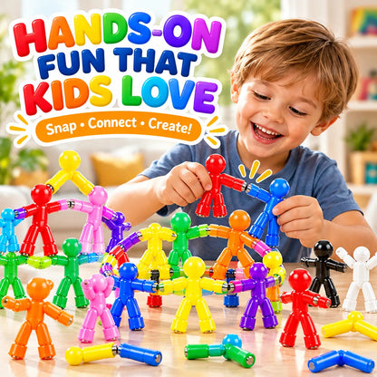 🔥LAST DAY 50% OFF - ✨Unisex Kids' Magnetic Building Set (Set of 10)