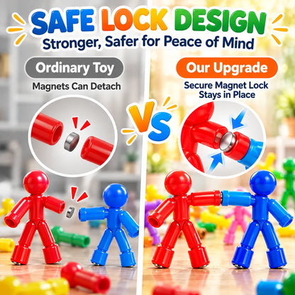 🔥LAST DAY 50% OFF - ✨Unisex Kids' Magnetic Building Set (Set of 10)