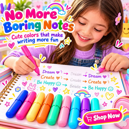 LAST DAY🔥BUY 1 GET 1 FREE ! ✨ 9-Color Erasable Gel Pen Set — Multiple Styles Available