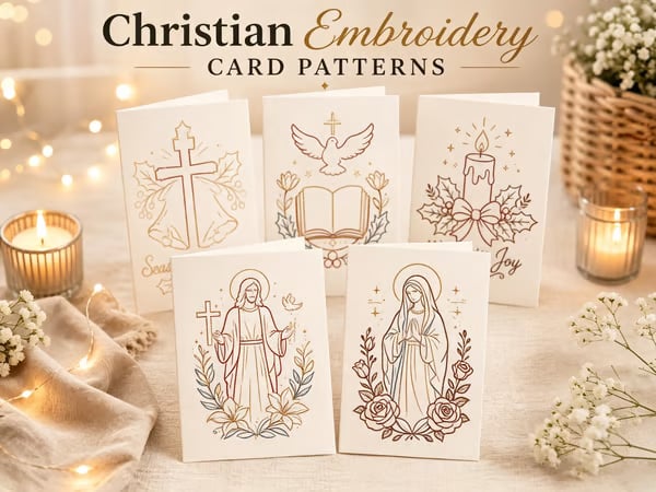 🎅Christmas Hot Sale 50% OFF! ✨🌲 🪡 Christmas Hand Embroidery Card DIY Kit | Stitch Your Way Into the Christmas Spirit ✨ 🎁