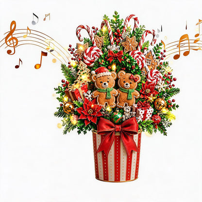 🌲Pop-Up Christmas Tree Card✨Turns Into Freestanding Festive Table Decor