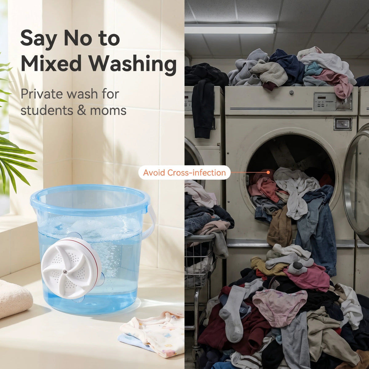 🔥🔥LIMITED-TIME 49% OFF! Portable Turbo Washer for Dishes & Laundry