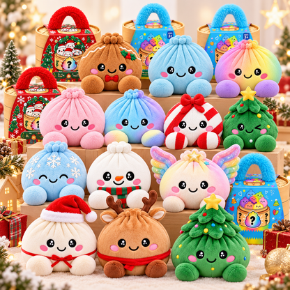 🎁🔥🎁LAST DAY 50% OFF!!Christmas Dumpling Plush Blind Box Collection