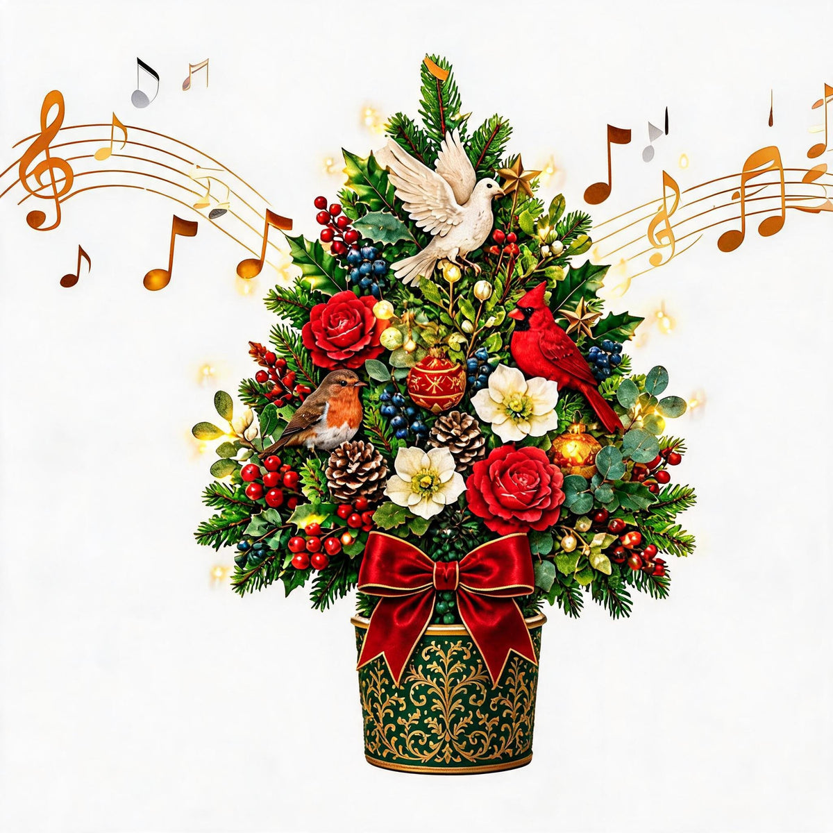 🌲Pop-Up Christmas Tree Card✨Turns Into Freestanding Festive Table Decor