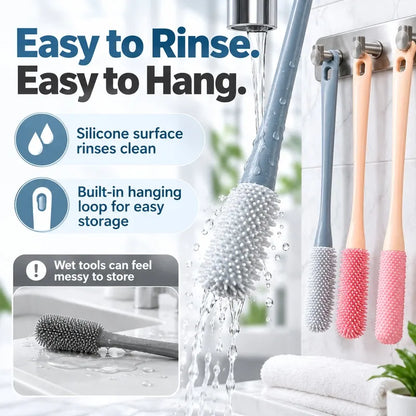 🔥 BUY 1 GET 1 FREE🔥  — Long Handle Foot Brush | Clean Hard-to-Reach Toe Gaps with Ease