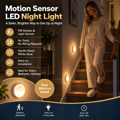 🔥🎁LAST DAY BUY 1 GET 2 FREE!!💥⏳Energy-Efficient LED Motion Sensor Light（type c）