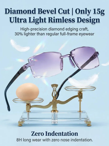 ⏰⏰Final 6 Hours Sale 50% OFF🔥🔥[Regain Your Youthful Vision] Smart Zoom Diamond-Cut Reading Glasses