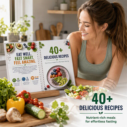 🔥🎁LAST DAY 50% OFF!! Intermittent Fasting Guide Book for Beginners