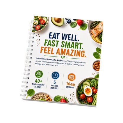 🔥🎁LAST DAY 50% OFF!! Intermittent Fasting Guide Book for Beginners