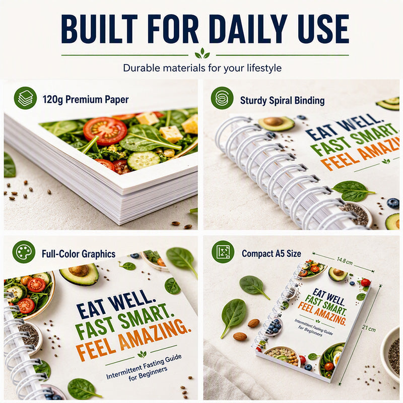 🔥🎁LAST DAY 50% OFF!! Intermittent Fasting Guide Book for Beginners