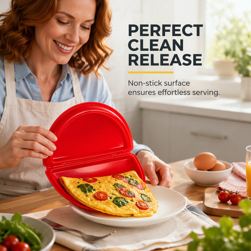 🥳2026 HOT SALE🥳💞 Buy 1 Get 1 FREE – 2-in-1 Omelet Maker & Egg Cooker