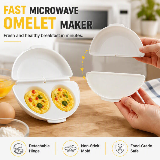 🥳2026 HOT SALE🥳💞 Buy 1 Get 1 FREE – 2-in-1 Omelet Maker & Egg Cooker