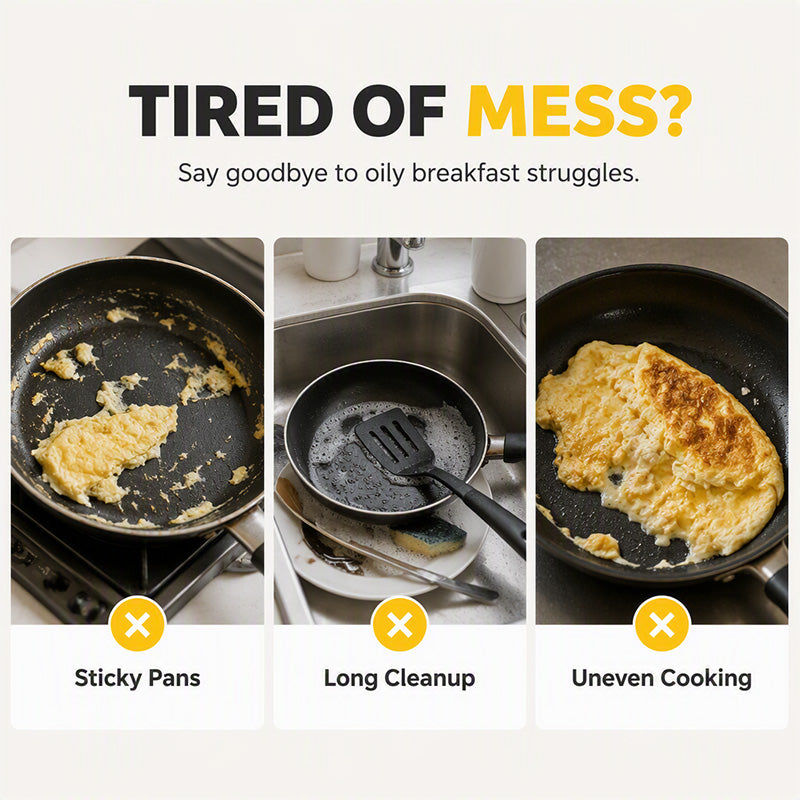 🥳2026 HOT SALE🥳💞 Buy 1 Get 1 FREE – 2-in-1 Omelet Maker & Egg Cooker