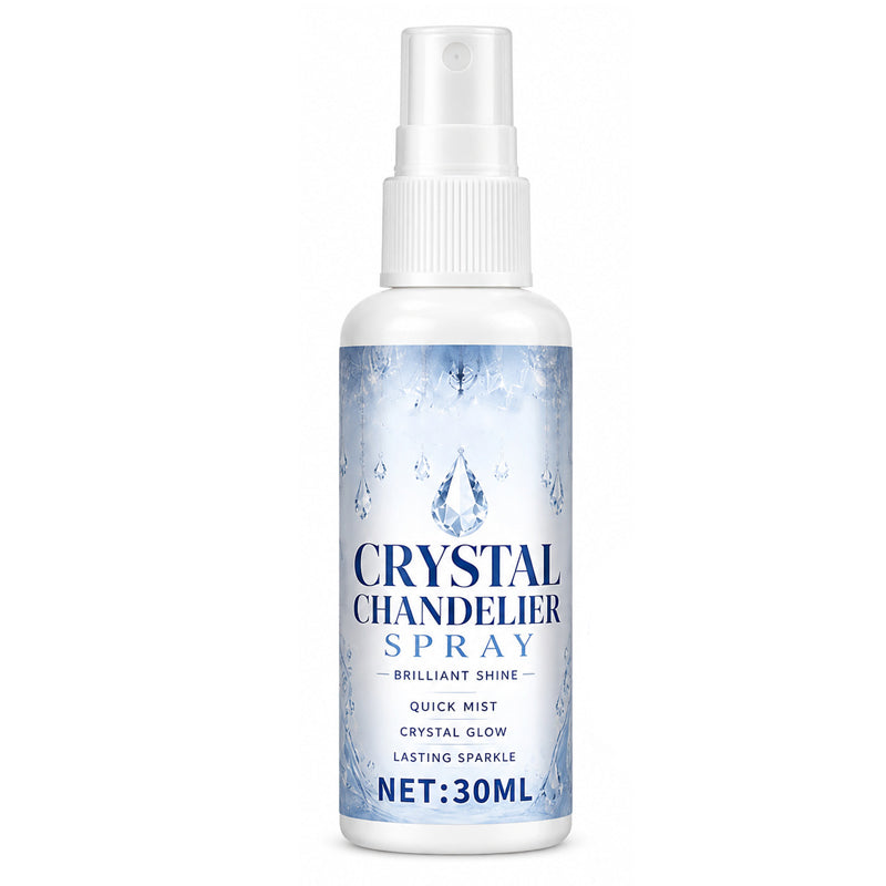 🔥🔥 LAST DAY – Buy 1 Get 1 FREE🔥 Crystal Chandelier Cleaner Spray + Cleaning Towel
