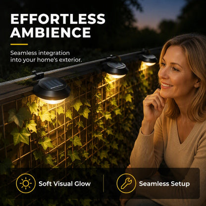 ☀️💡 LAST DAY 50% OFF ! Light Up Gutters, Fences & Garden Walls — Solar-Powered Outdoor LEDs With No Mains Wiring Needed 🏡✨