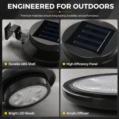 ☀️☀️💡 50% OFF TODAY! Light Up Gutters, Fences & Garden Walls — Solar-Powered Outdoor LEDs With No Mains Wiring Needed 🏡✨