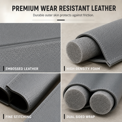 ⏳Time-Limited Special⏰DIY Wear Resistant Leather Under Door Draft Stopper Windproof and Insect Proof Bedroom Door Bottom Seal Strip🏠