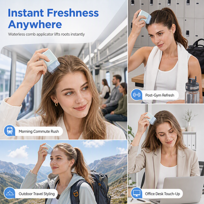 🔥 2026 HOT SALE 🔥 BUY 2 GET 1 FREE | Root Volumizing Gel Comb – No Wash, Instant Lift! 💇‍♀️