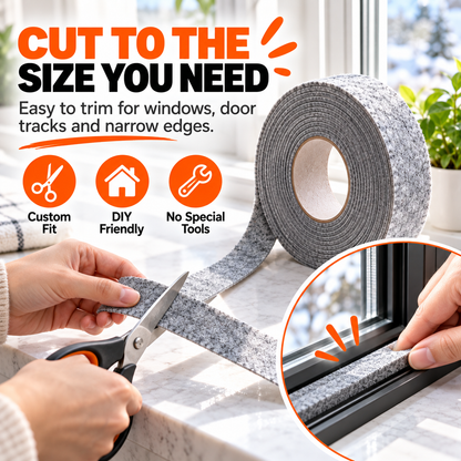 💧 Window Condensation Felt Strip | Peel & Stick