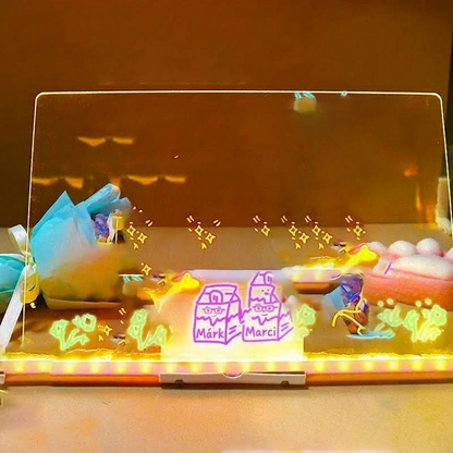Kids LED Erasable Acrylic Drawing Board