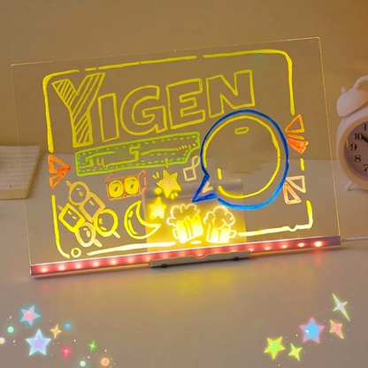 Kids LED Erasable Acrylic Drawing Board