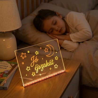 Kids LED Erasable Acrylic Drawing Board
