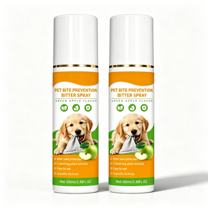 🥳LAST DAY 50% OFF🥳💞 Buy 1 Get 1 FREE🔥🔥Pet Bitter Spray for Chew Prevention