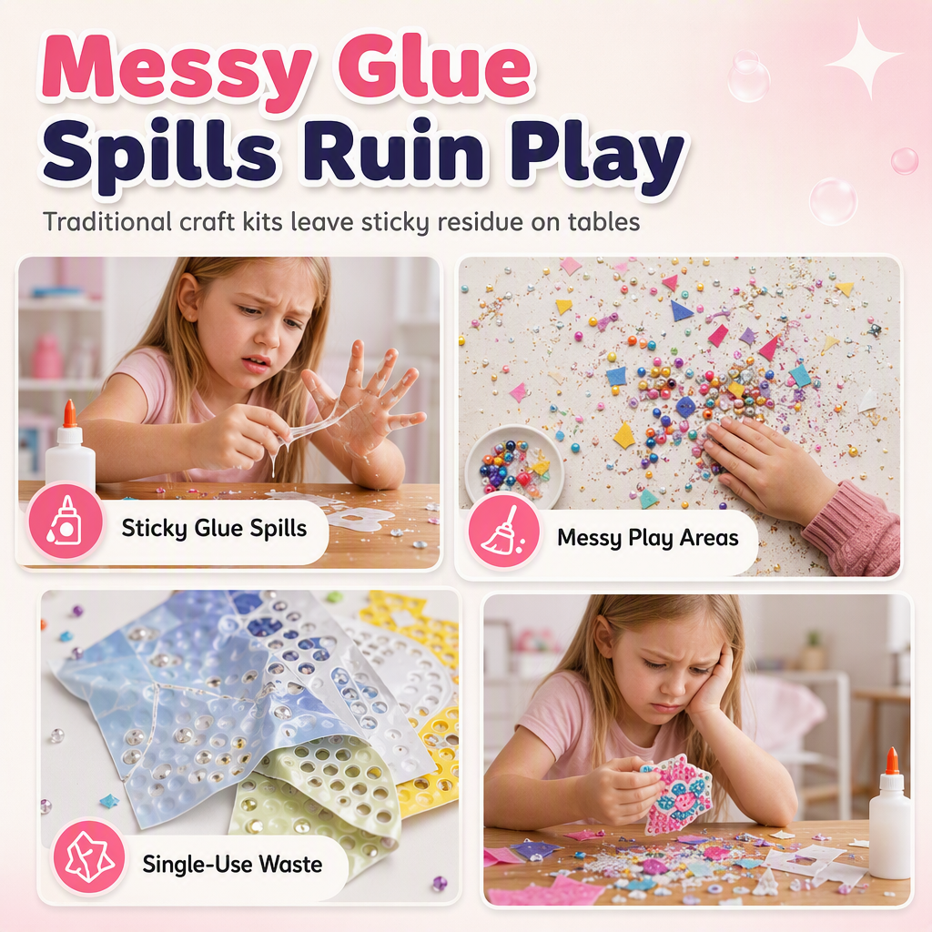 🥳LAST DAY 50% OFF🥳💞DIY Dot Bead Painting Sticker Art Kit for Kids