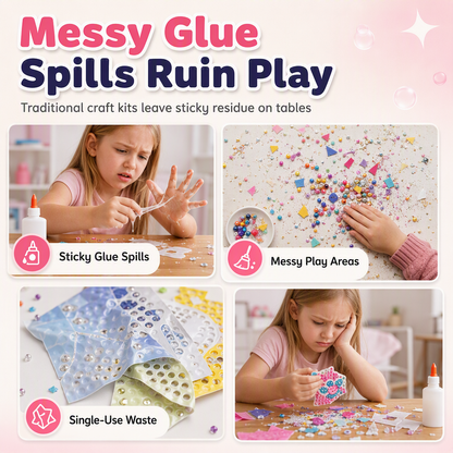 🥳LAST DAY 50% OFF🥳💞DIY Dot Bead Painting Sticker Art Kit for Kids