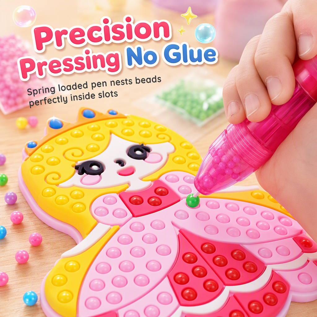 🥳LAST DAY 50% OFF🥳💞DIY Dot Bead Painting Sticker Art Kit for Kids