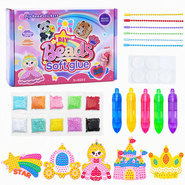 🥳LAST DAY 50% OFF🥳💞DIY Dot Bead Painting Sticker Art Kit for Kids