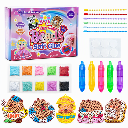 🥳LAST DAY 50% OFF🥳💞DIY Dot Bead Painting Sticker Art Kit for Kids