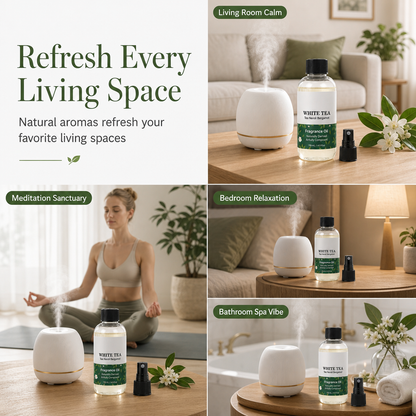 🔥LAST DAY Buy 2 get 1 free 🔥Long-Lasting Fragrance Spray White Tea Orange Blossom Bergamot