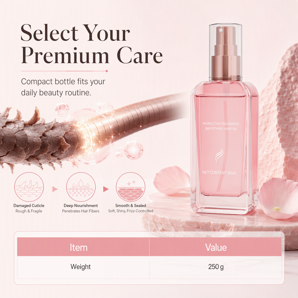 💞2026 HOT SALE💞🌸 Moroccan Fragrance Hair Oil Spray | 80ml