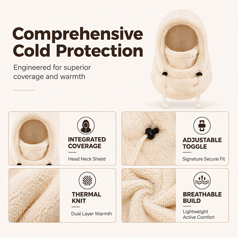 💖Black Friday Mega Deal – 50% off!💖 ❄️Children's Windproof Thermal Cycling Balaclava Hat